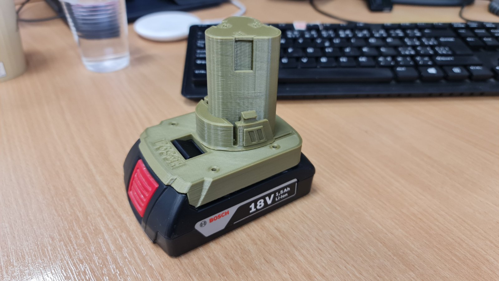 Bosch battery to parkside A12