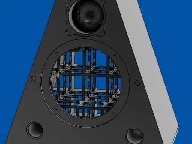 Cabinet for 2-way ported loudspeaker