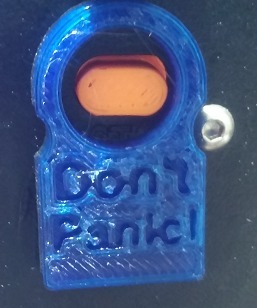 Don't Panic! Button guard for LCD controller