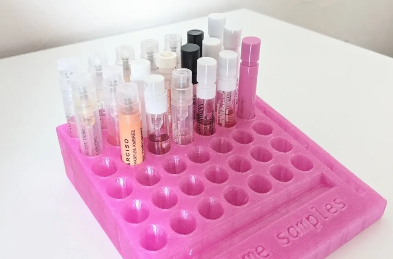 Perfume Samples Holder by Janos Kehl | Download free STL model