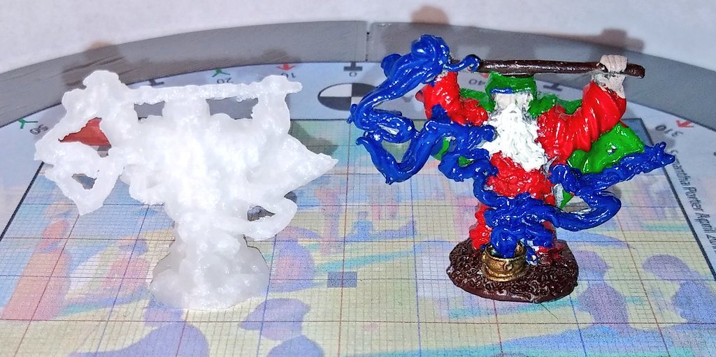 Replica of Grenadier Wizard 2001A Miniature