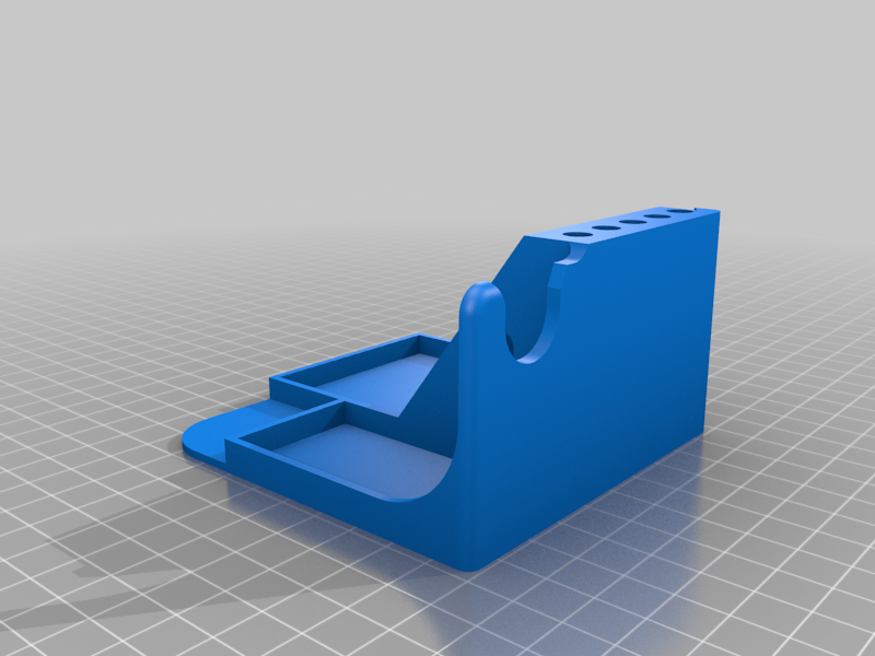 Miniatura 5 do modelo 3D Basic Soldering Iron Stand