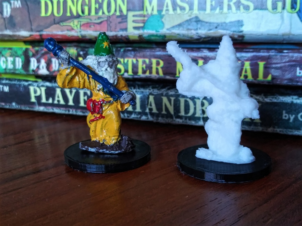 Replica of Grenadier Wizard 2001D Miniature