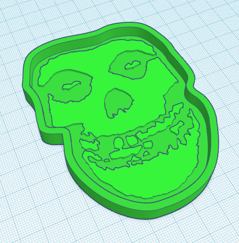 Miniatura 2 do modelo 3D Crimson Ghost Tray