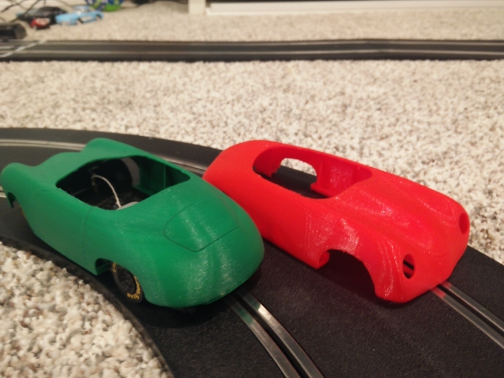 Car Shell Print Porsche 356 Speedster Body Shell for Slot Car by UWcharlie1983 ...