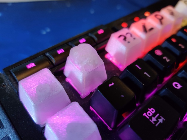 Miniatura 2 do modelo 3D Mechanical Keyboard Keycaps