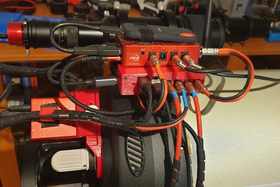 USB & PWR ext. Hub with ASiair Holder
