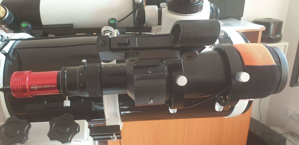 Holder for Red Dot Finder on 60mm Guide Scope