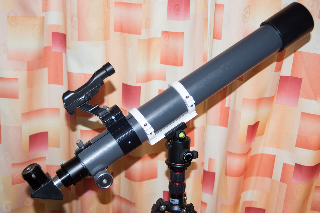 DIY Keplerian Telescope (Refractor) by Roman Hujer Download free STL