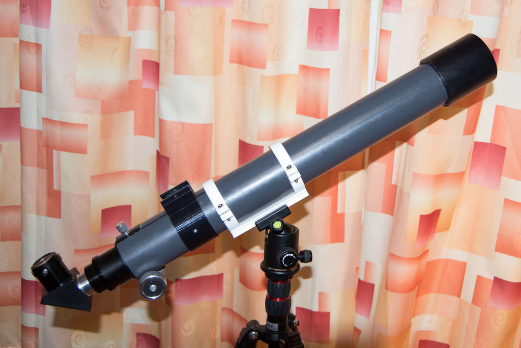 DIY Keplerian Telescope (Refractor) by Roman Hujer Download free STL