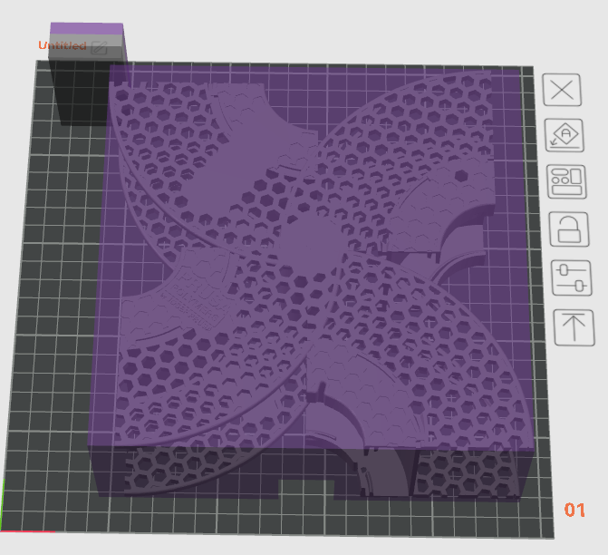 Prusament Filament Spool Box Light 3D model