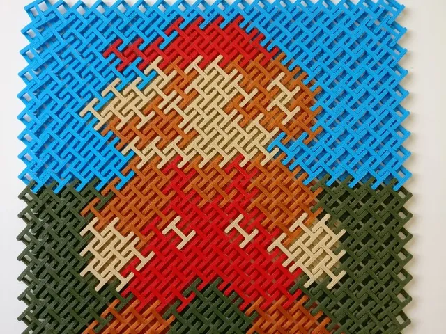 Chainmail - Multi Material 3D Printable Fabric