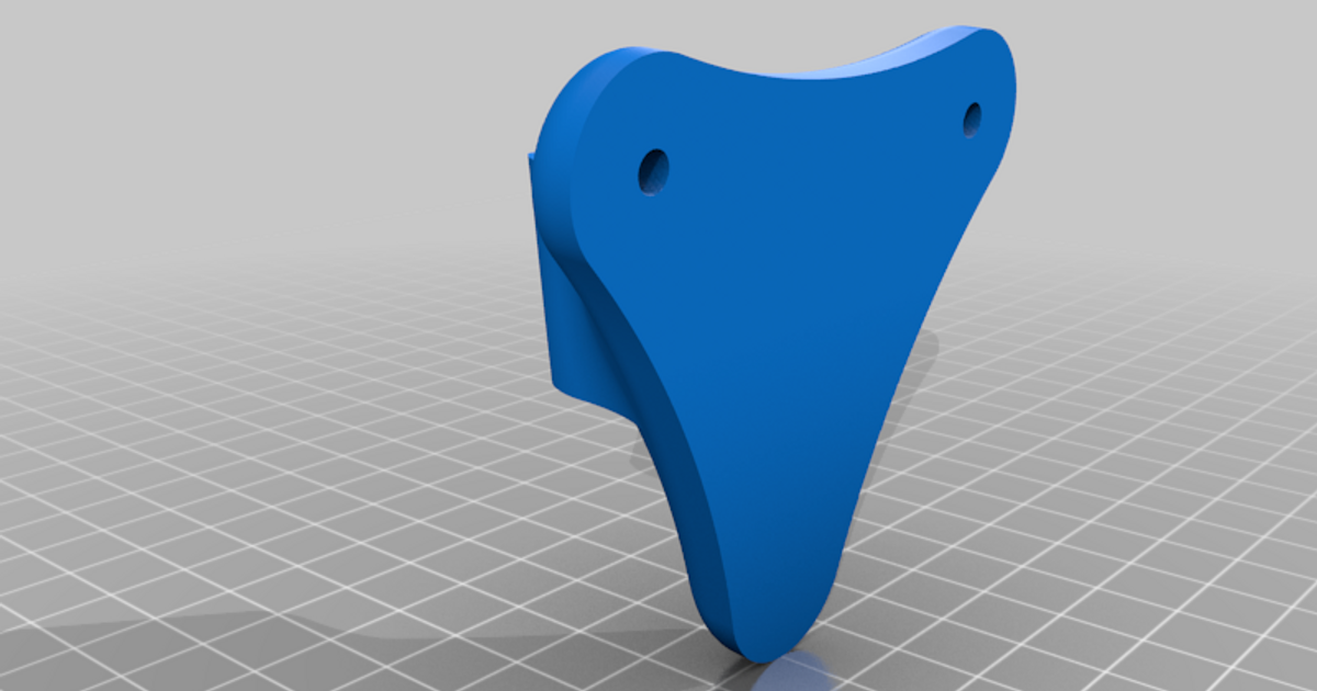 Shower Head Holder by antoine163 Download free STL model