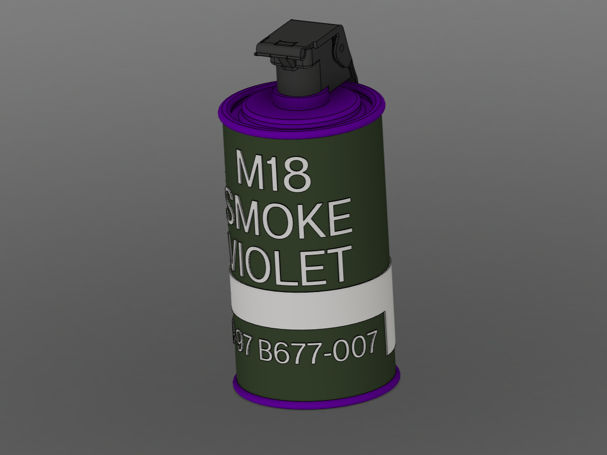 M18 Smoke 1:1 Replica with Spring loaded Lever! (old and new Style)