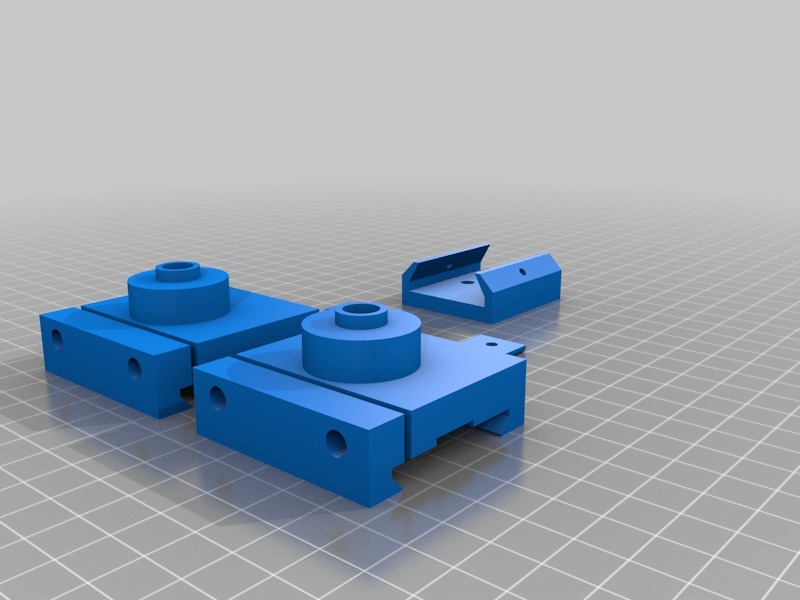 EQ telescope mount II. for OnStep goto controller by Roman Hujer
