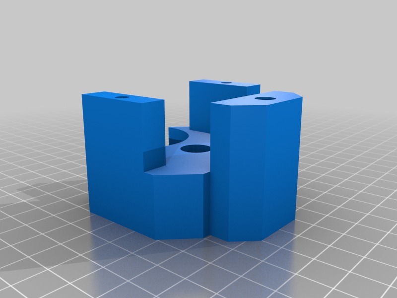 EQ telescope mount II. for OnStep goto controller by Roman Hujer