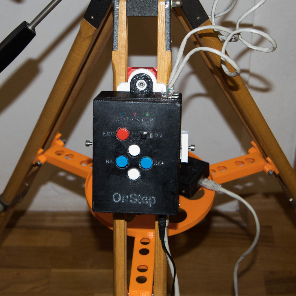 EQ telescope mount II. for OnStep goto controller by Roman Hujer