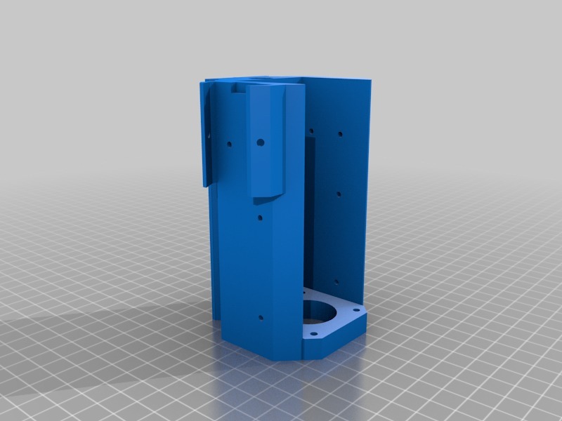 3D printed EQ telescope mount with OnStep goto controller by Roman