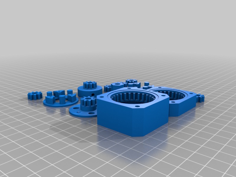 3D printed EQ telescope mount with OnStep goto controller by Roman