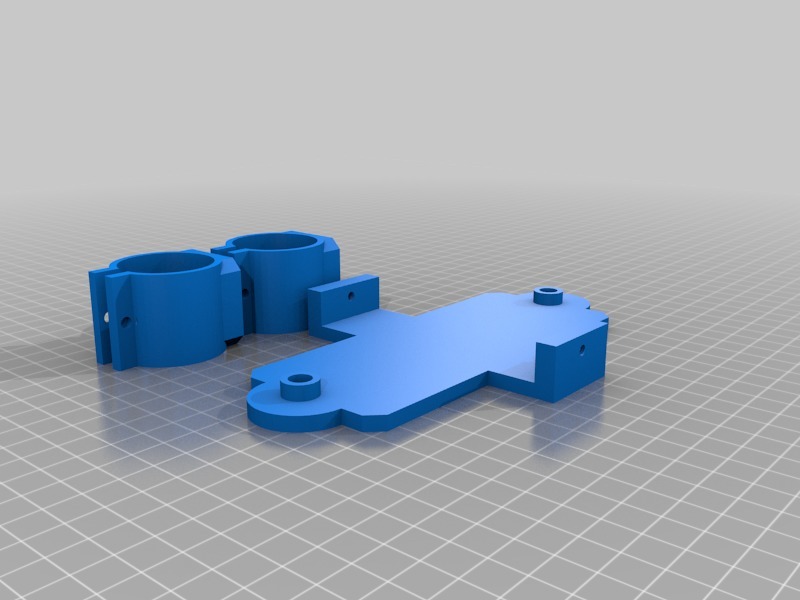 3D printed EQ telescope mount with OnStep goto controller by Roman