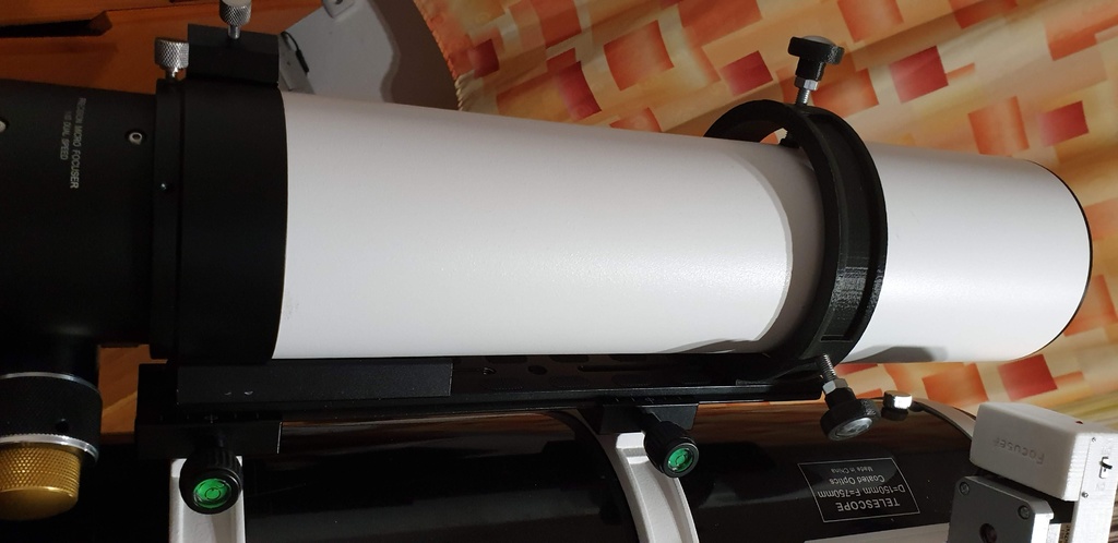Adjustable telescope ring for refractor 90/500mm