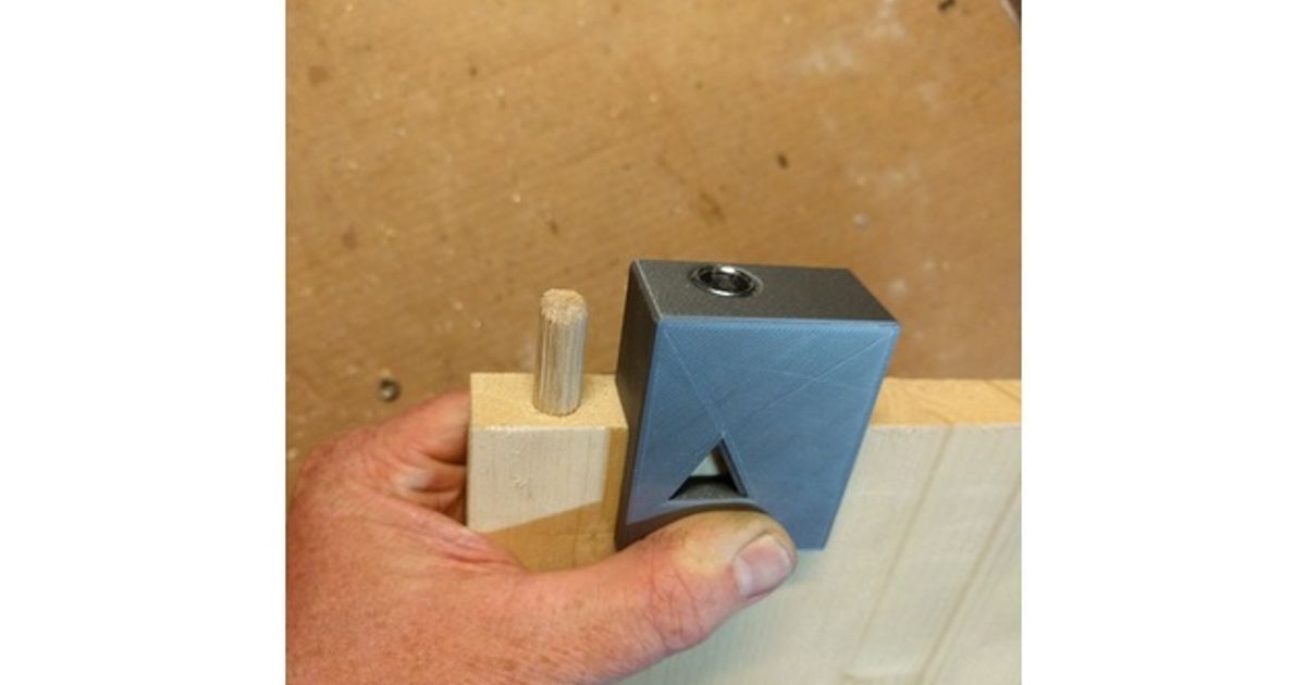 Doweling Jig by Tyler Winegarner | Download free STL model | Printables.com