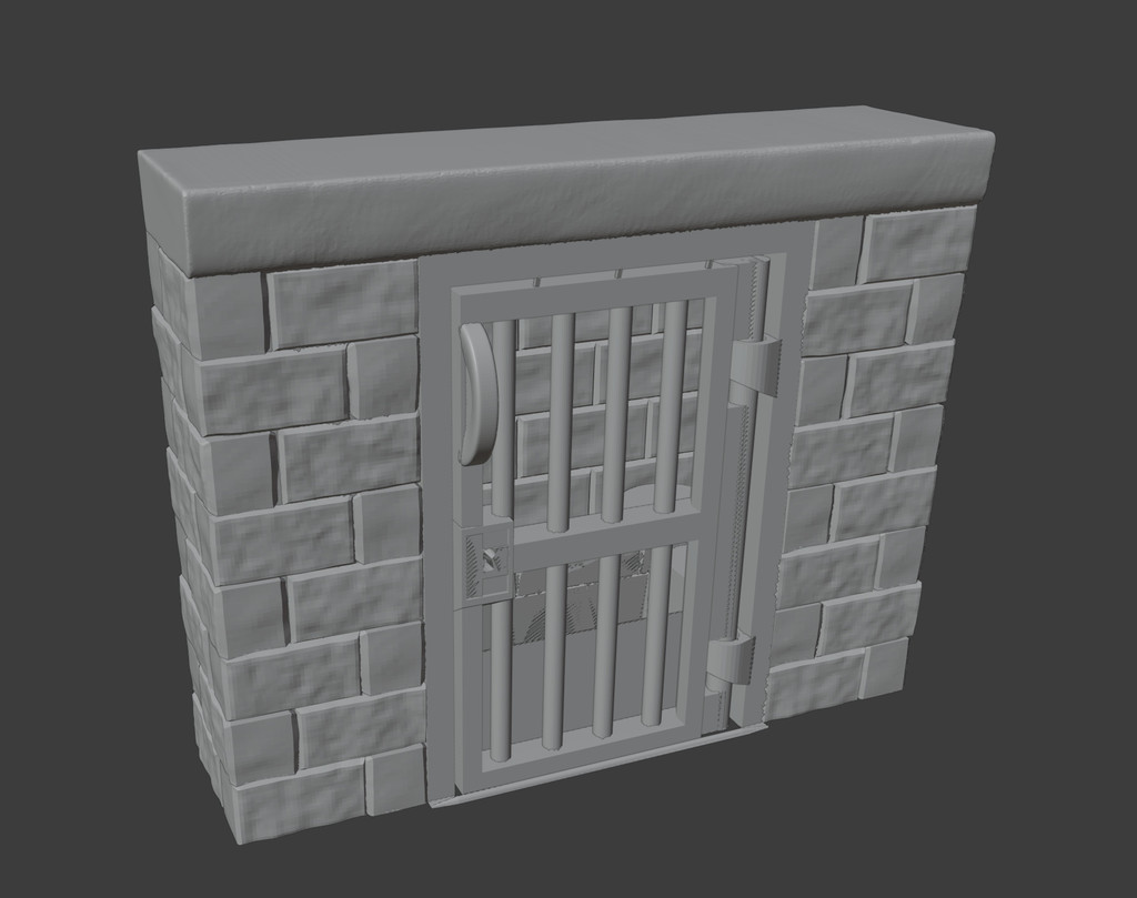 Opening Prison Door Business Card Holder