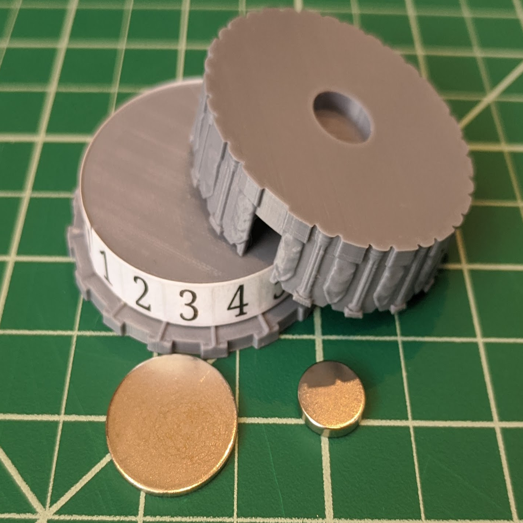 HP Dial for 45 mm Miniatures - Columns