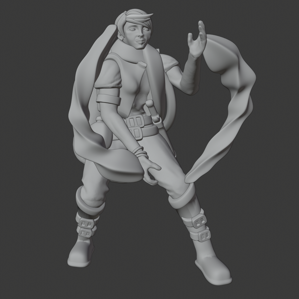 Gloomhaven NPC: Aesther Sorceress by VirtuallyJason | Download free STL ...