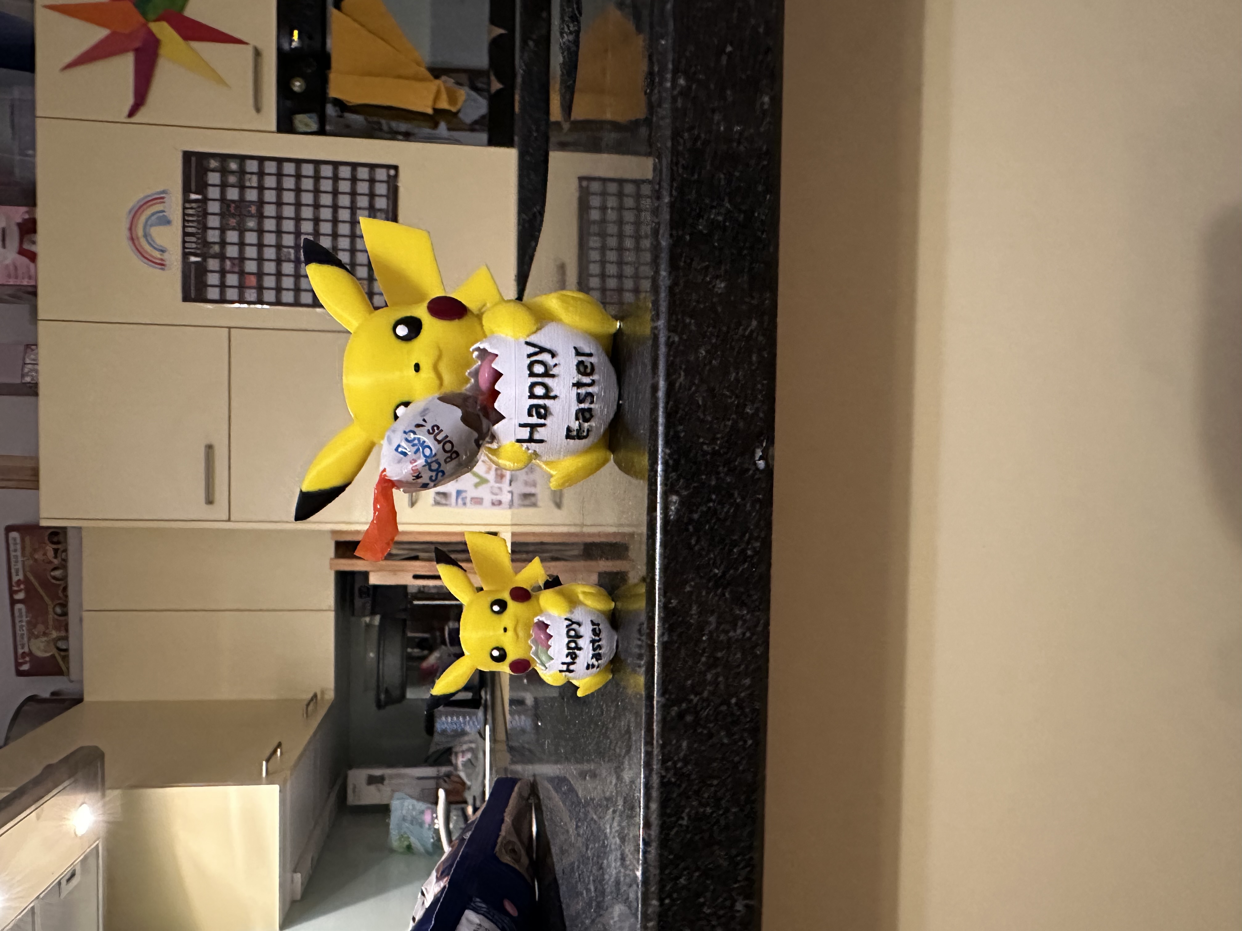Miniatura 2 do modelo 3D PiKachu Happy Easter