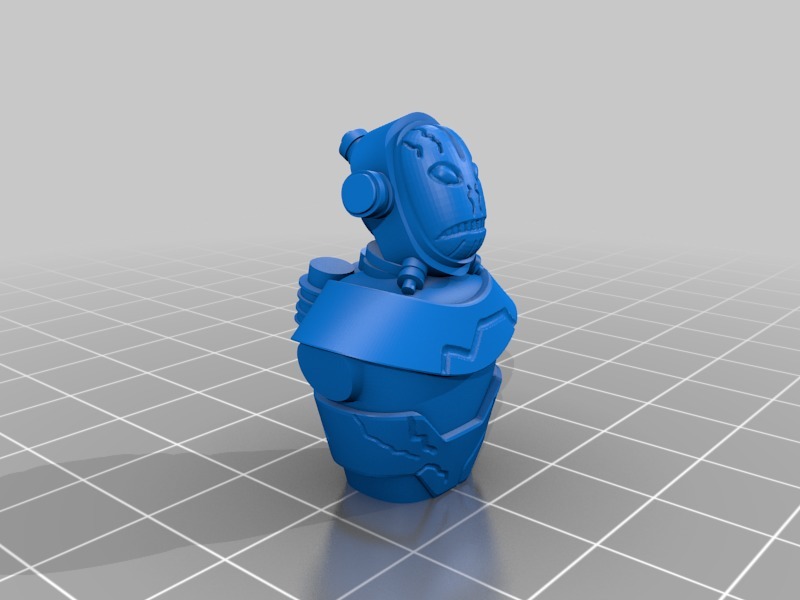 Miniatura 5 do modelo 3D Hellboy Boardgame Visitor Bust for Target Priority Tracking