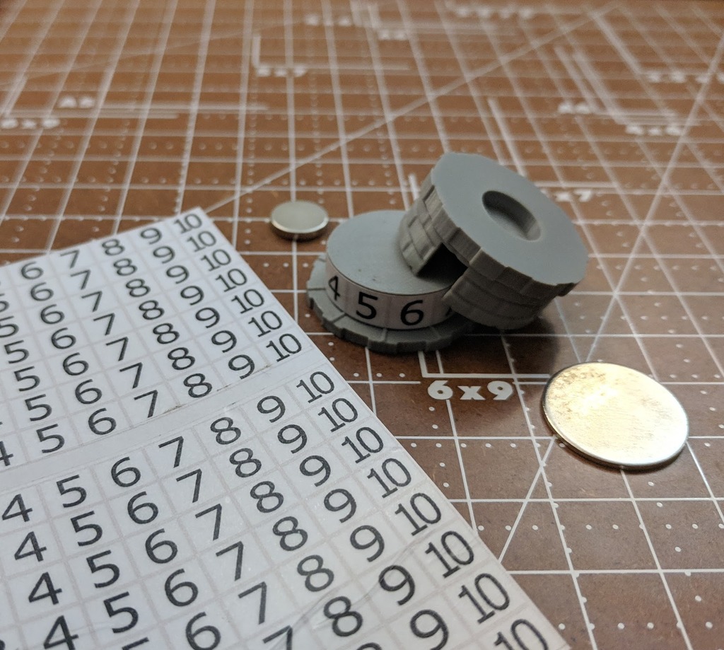 HP Dial for Miniatures - Bricks