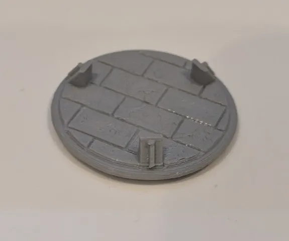 Brick 25mm Numbered Bases for Gloomhaven