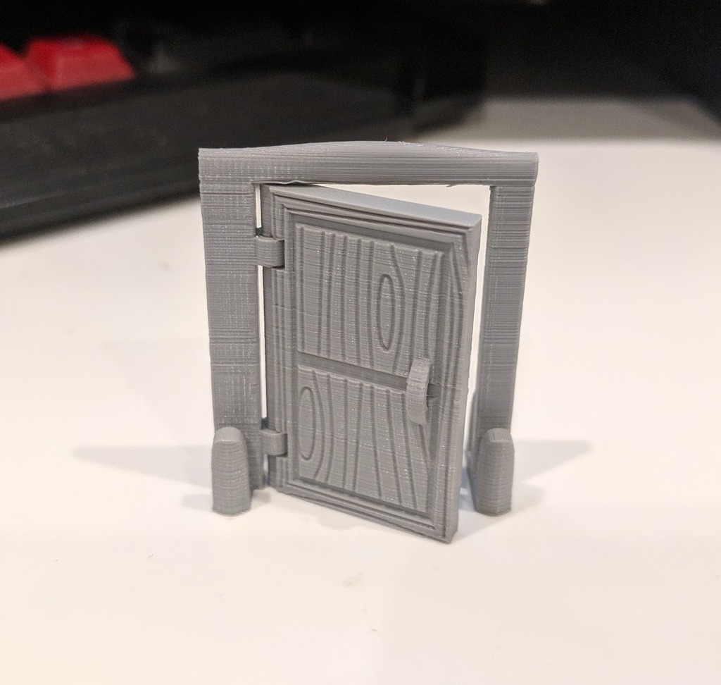 Openable Doors for Resident Evil 2 Board Game