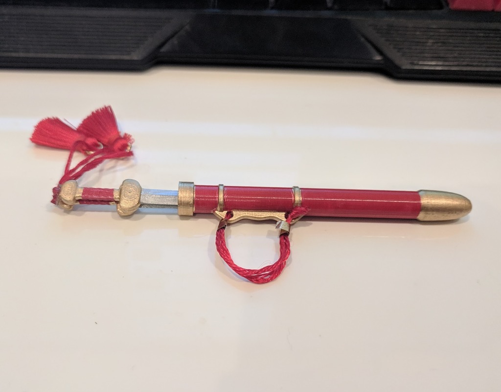 Decoration: Twin Gim (Chinese Straight Sword)