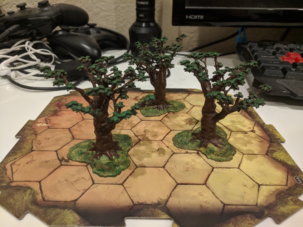 Gloomhaven Tree with Leaves