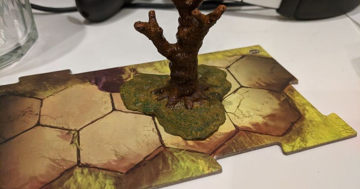 Gloomhaven 3-Hex Tree By VirtuallyJason | Download Free STL Model ...