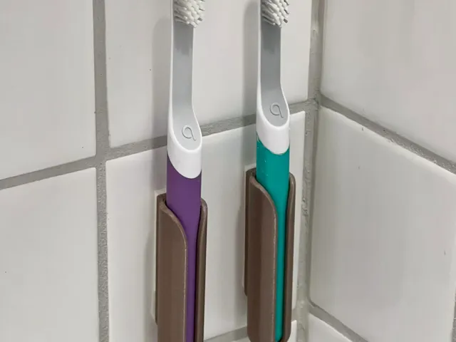 Quip-compatible Toothbrush Holder