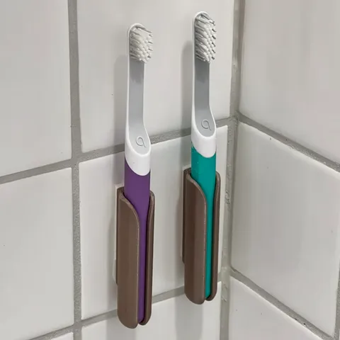 Quip-compatible Toothbrush Holder