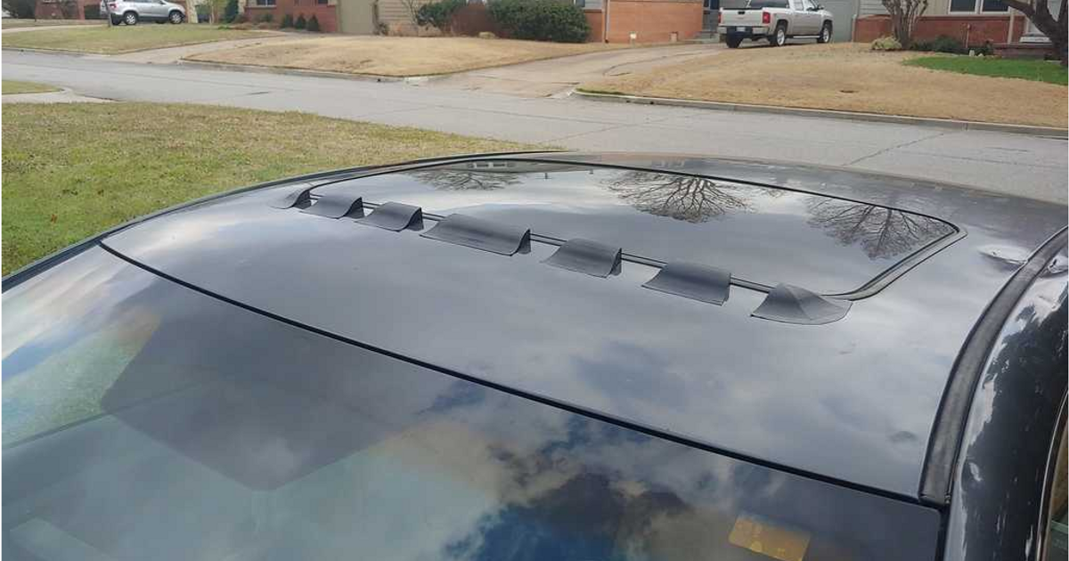BMW Style Universal Sunroof Wind Deflector by DaParts Download free