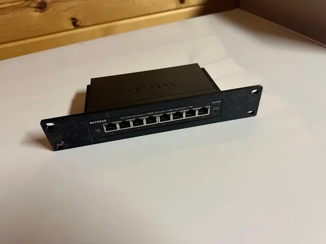 NetGear GS308E 10" Mini Rack