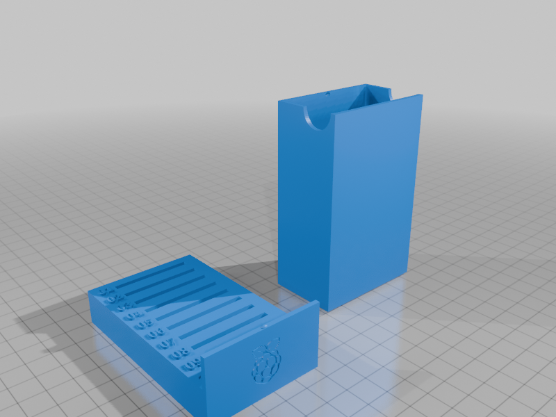 Miniatura 3 do modelo 3D SD and MicroSD Card Storage Boxes