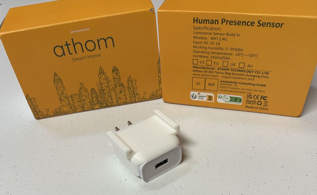 Athom Human Presence Sensor mounting bracket — thumbnail 5