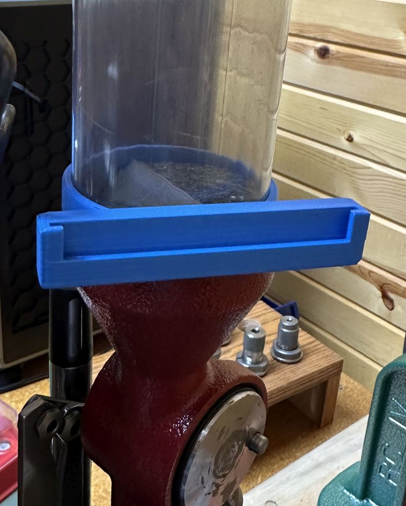 Hornady Powder Measure Label - akro bin sized