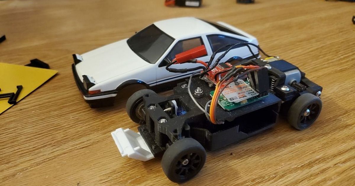 3MF file 1:28 RC Car Holding Lifting/Mini Z/Kyosho 🚗・3D printing template  to download・Cults