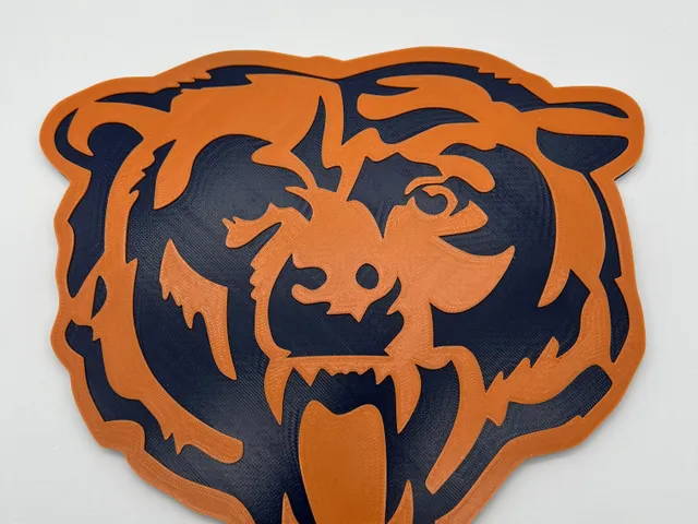 Chicago Bears Logo and Keychain