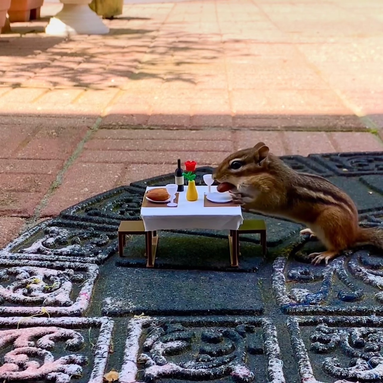 Miniatura 2 do modelo 3D Chipmunk Dining Table
