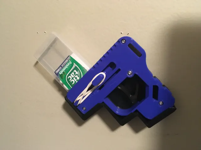 Tic Tac Gun V2 Wall Mount