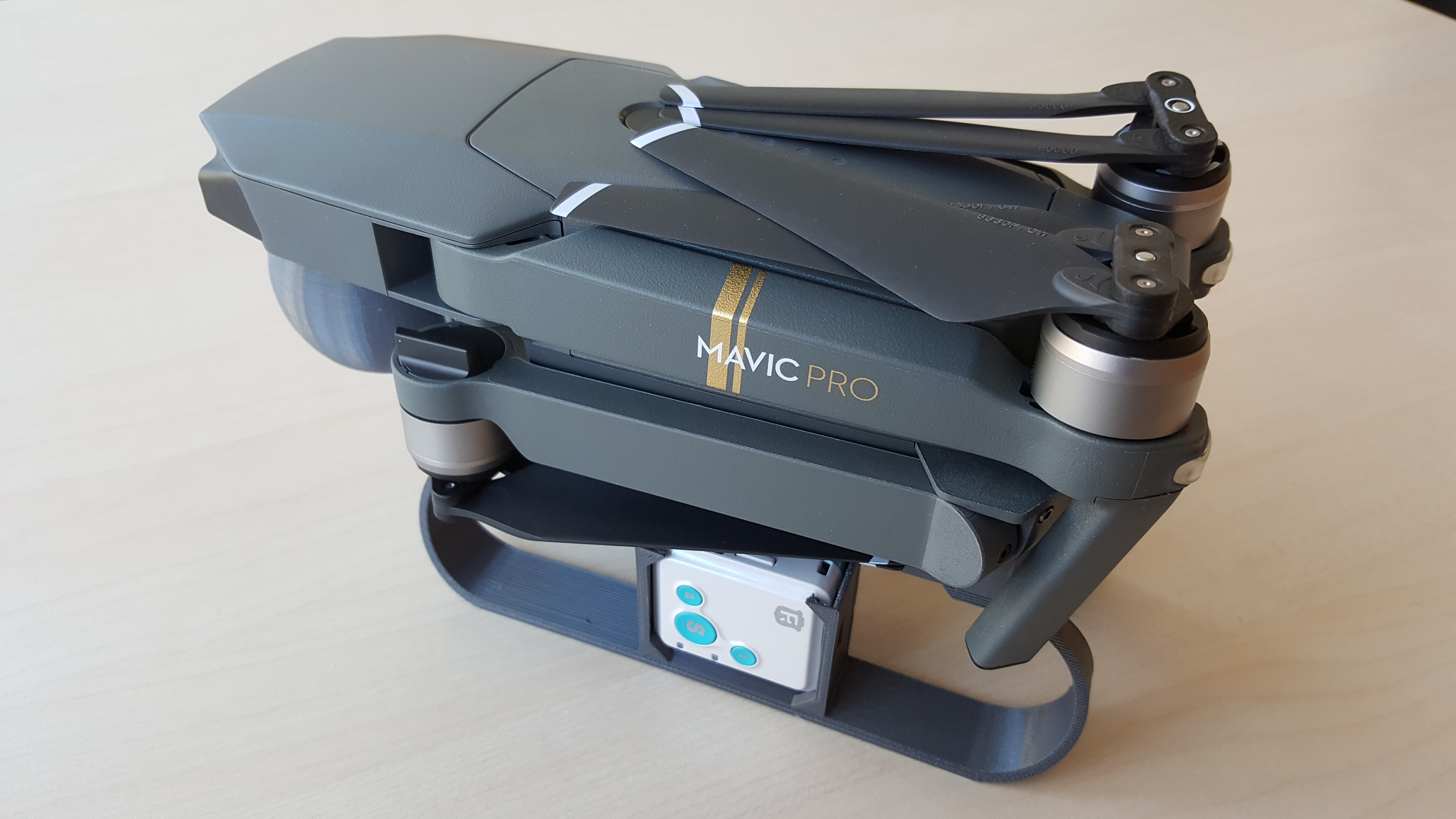 DJI Mavic Landing Skid with RF-V16 Tracker Mount