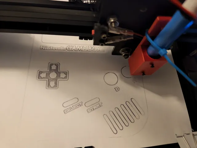 Pen Plotter mod for Mega Zero 3d printer